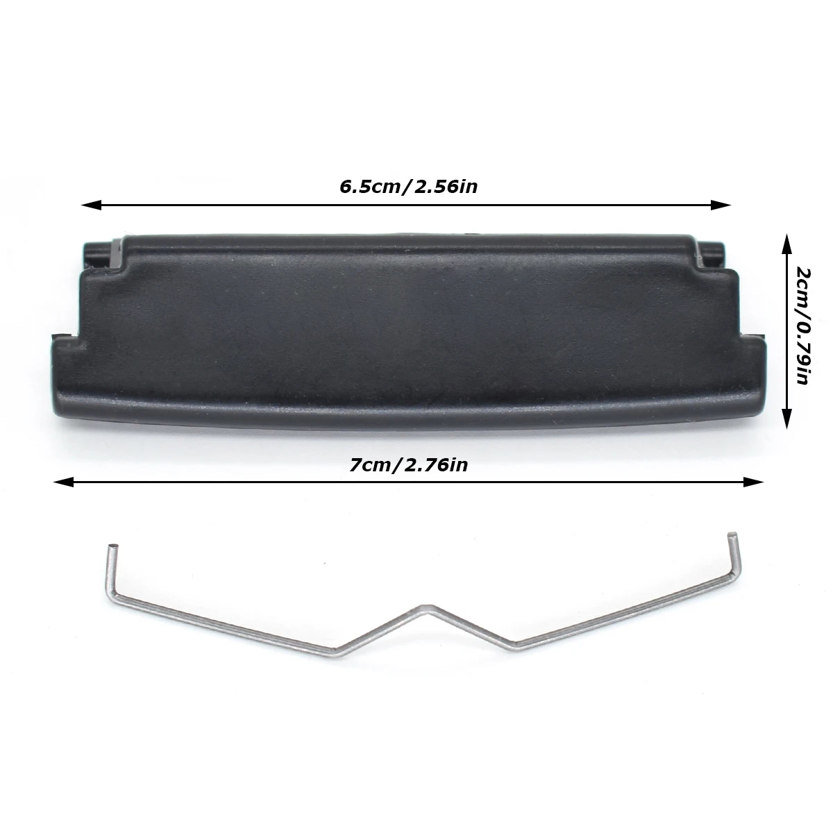 Car Armrest Lid Center Console Cap Latch Cover Clip Catch 8P0864245P For Audi A3 8P 2003 2004 2005 2006 2007 2008 2009 - 2012