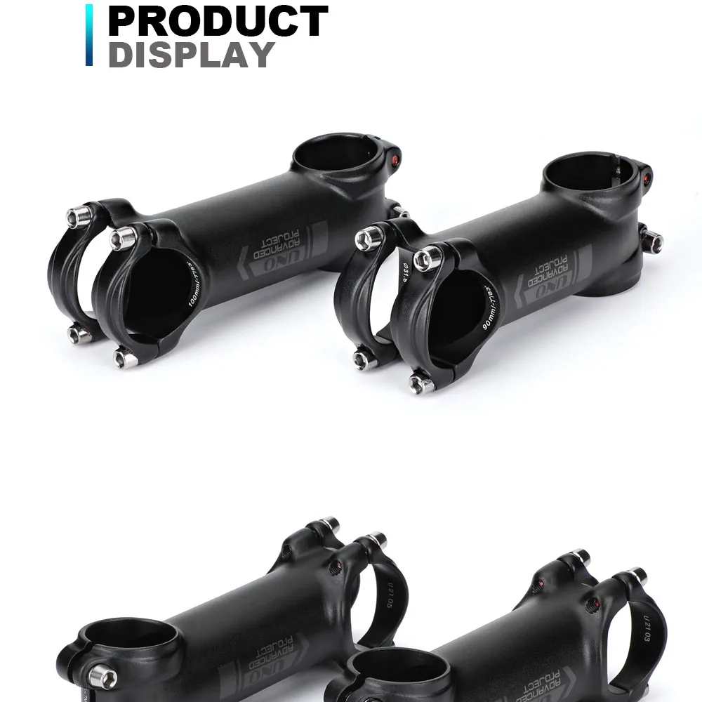 UNO Kalloy King Stems Ultralight AL7050 Bike Stem 7 Degree 31.8mm 60 70 80 90 100 110 120 130mm MTB Road Bicycle Handlebar Stem