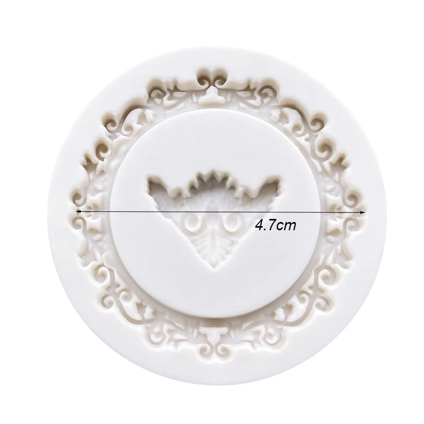 Photo Frame Mirror Silicone Mold Resin Tools Sugarcraft Cupcake Baking Mold Fondant Cake Decorating Tools