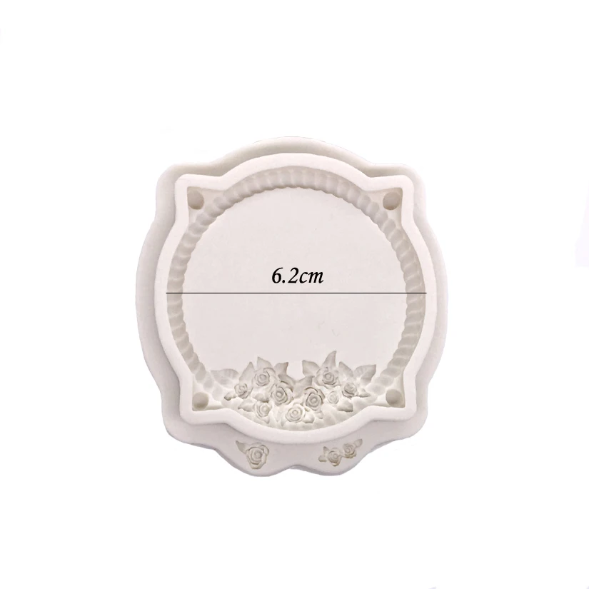 Photo Frame Mirror Silicone Mold Resin Tools Sugarcraft Cupcake Baking Mold Fondant Cake Decorating Tools