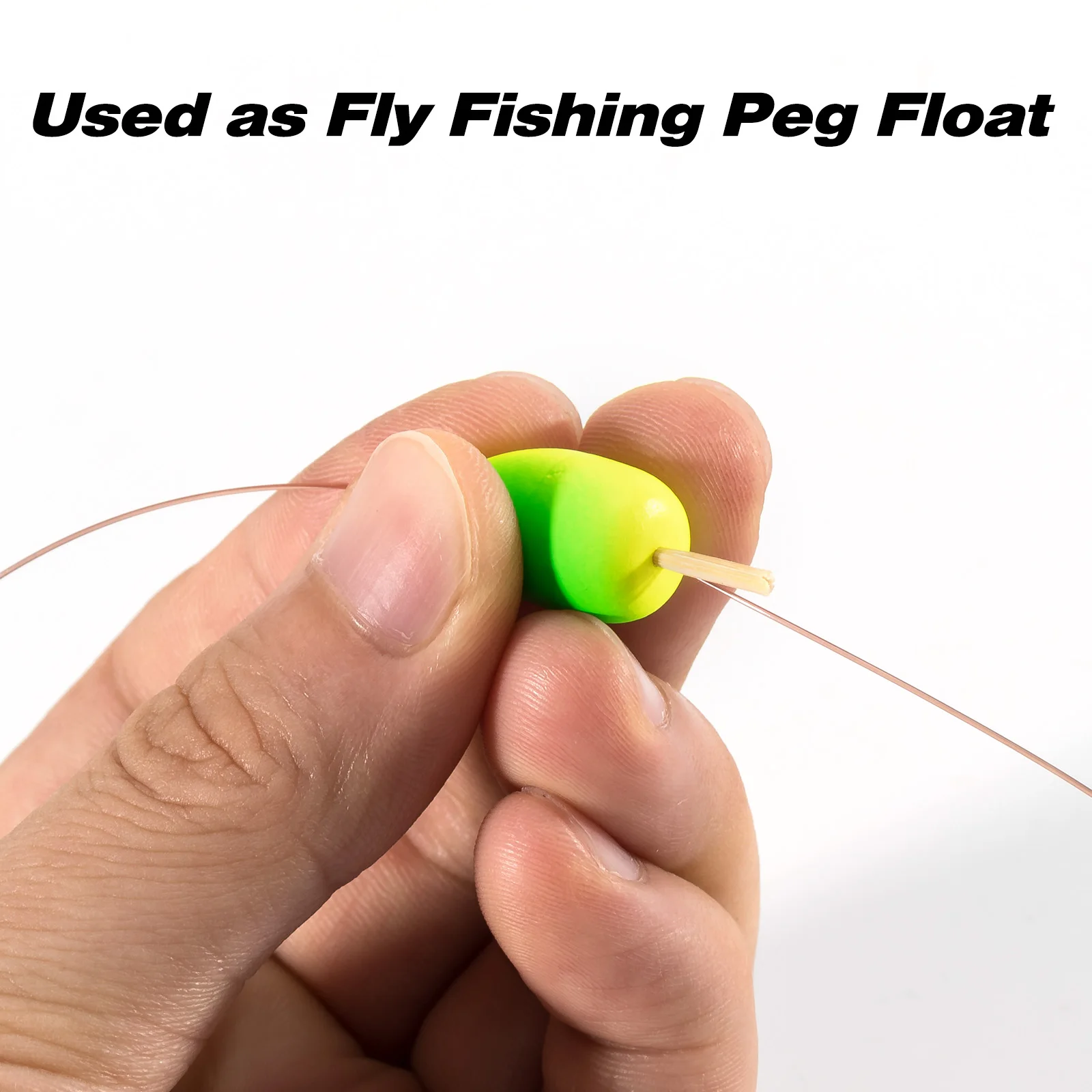 10/30pcs Fishing Foam Float Bobber Buoy Saltwater for Fly Fishing Pompano Bottom Rig Strike Indicator Trout Catfish Walleye Rig