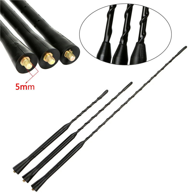 For Mercedes-Benz Mazda Nissan Toyota Ford Hyundai Universal 9/11/16 Inch Car Roof Mast Whip Stereo Radio FM/AM Signal Aerial