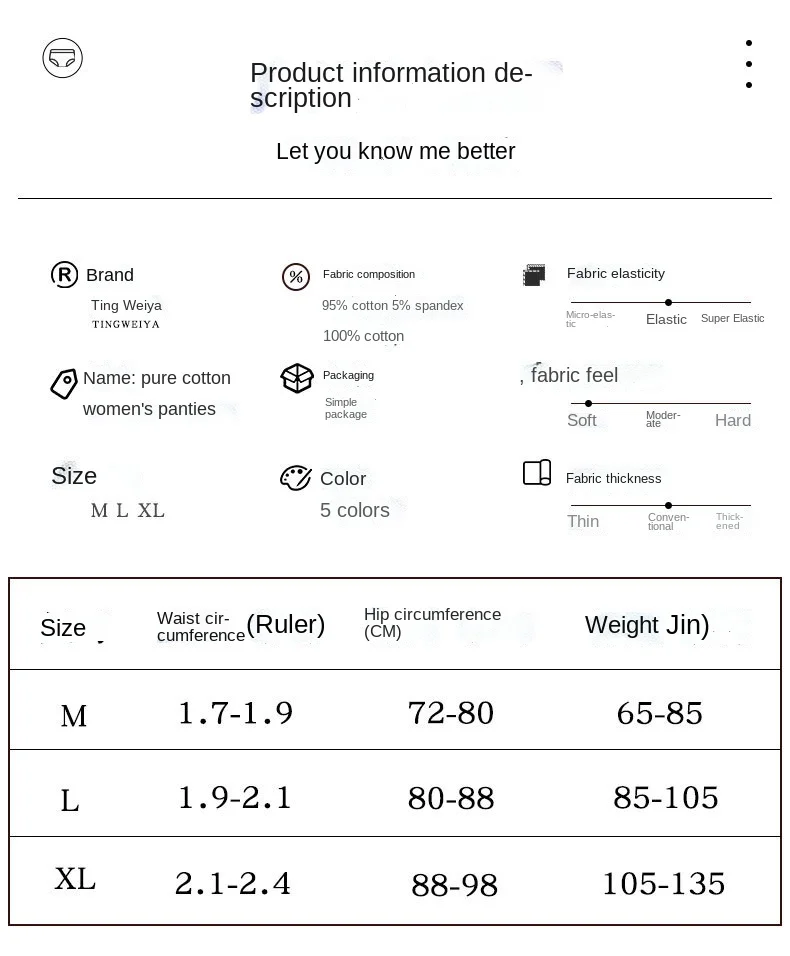 Cotton Women's Underwear Fashion Bow Comfort Panties Mid Waist Seamless Thread Underpants New Girl Love Briefs Female Lingerie