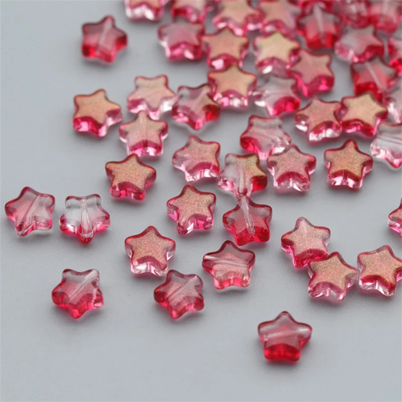 4x6mm Gradient Czech Lampwork Crystal Glass Bead Mini Water Drop Spacer Bead For Jewelry Making Diy Needlework Bracelet Hairpin