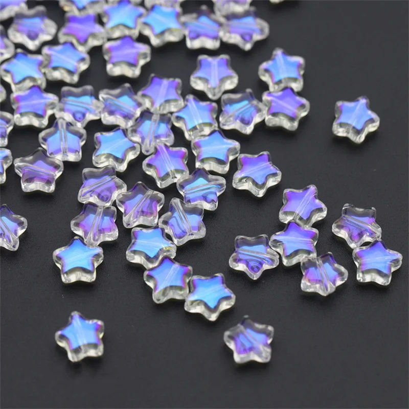 4x6mm Gradient Czech Lampwork Crystal Glass Bead Mini Water Drop Spacer Bead For Jewelry Making Diy Needlework Bracelet Hairpin