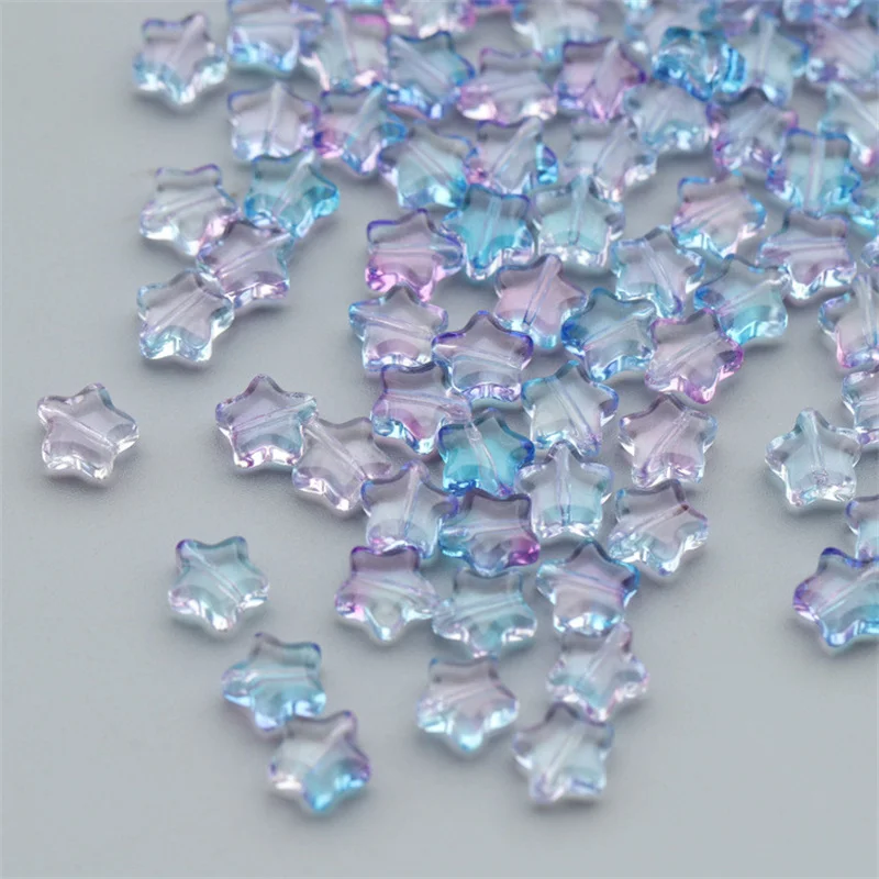 4x6mm Gradient Czech Lampwork Crystal Glass Bead Mini Water Drop Spacer Bead For Jewelry Making Diy Needlework Bracelet Hairpin