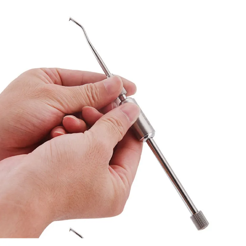 Dental Automatic/ Manual Teeth Crown Remover Adjustable 4 Shifts Crown Remover Stainless Steel Lab Teeth Restoration Tool