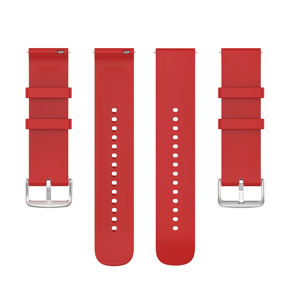 20mm Silicone Strap For Huami Amazfit GTS 4/2 Mini GTS 3 2e Smart Watch Band for Huami Amazfit Bip 3/Bip U Pro