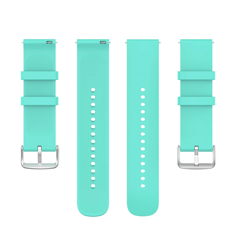 20mm Silicone Strap For Huami Amazfit GTS 4/2 Mini GTS 3 2e Smart Watch Band for Huami Amazfit Bip 3/Bip U Pro