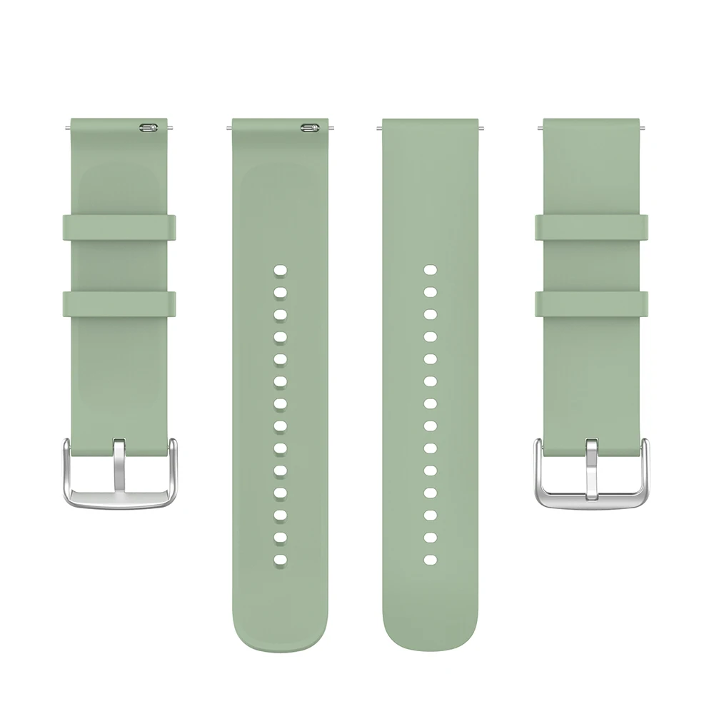 20mm Silicone Strap For Huami Amazfit GTS 4/2 Mini GTS 3 2e Smart Watch Band for Huami Amazfit Bip 3/Bip U Pro