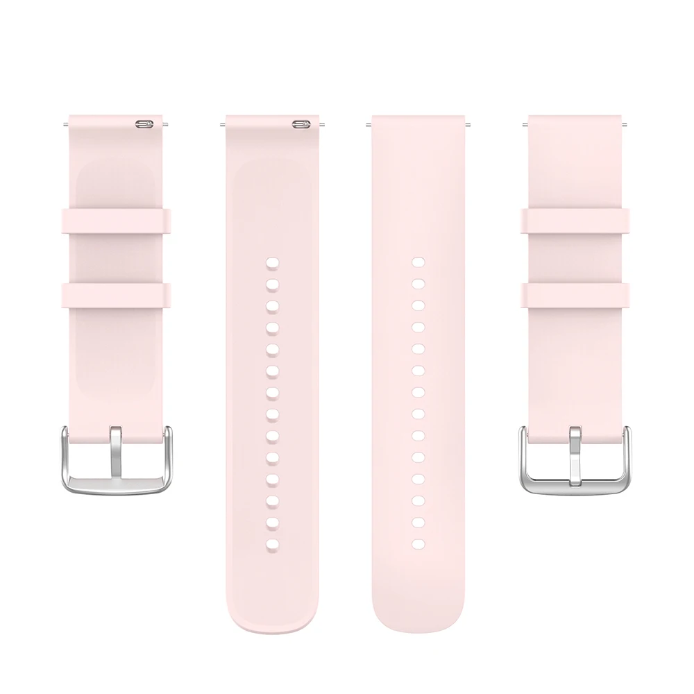 20mm Silicone Strap For Huami Amazfit GTS 4/2 Mini GTS 3 2e Smart Watch Band for Huami Amazfit Bip 3/Bip U Pro
