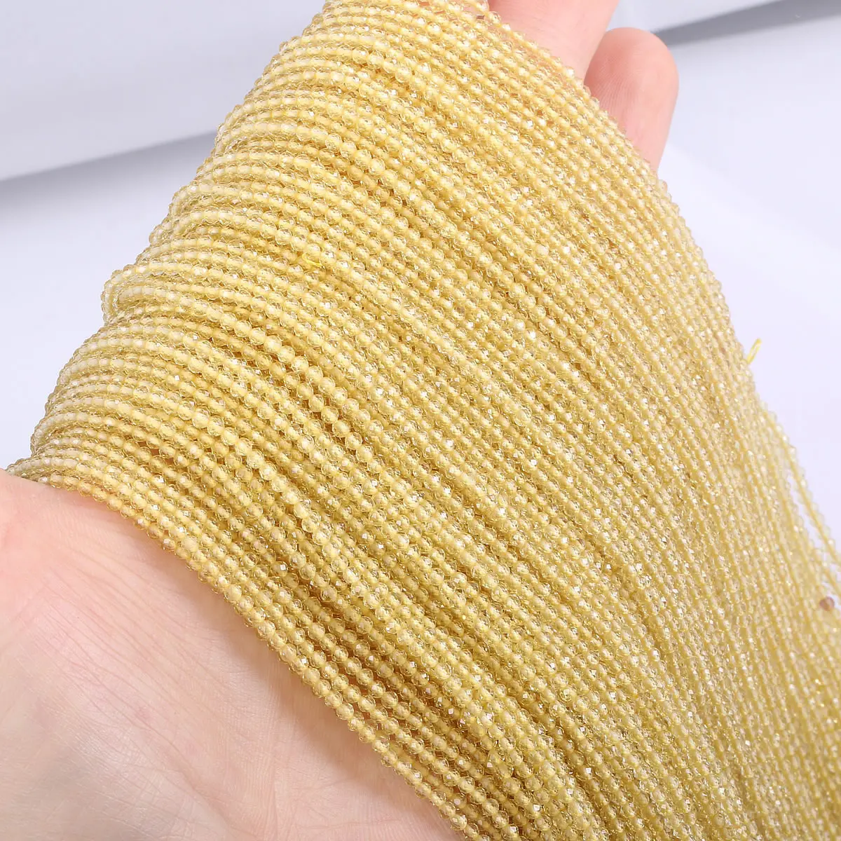 1PC Natural Spinel Beads 2-3mm Faceted Loose Beads Natural Stone Spacer Beads for DIY Bracelet Necklace Jewelry Making Accessory