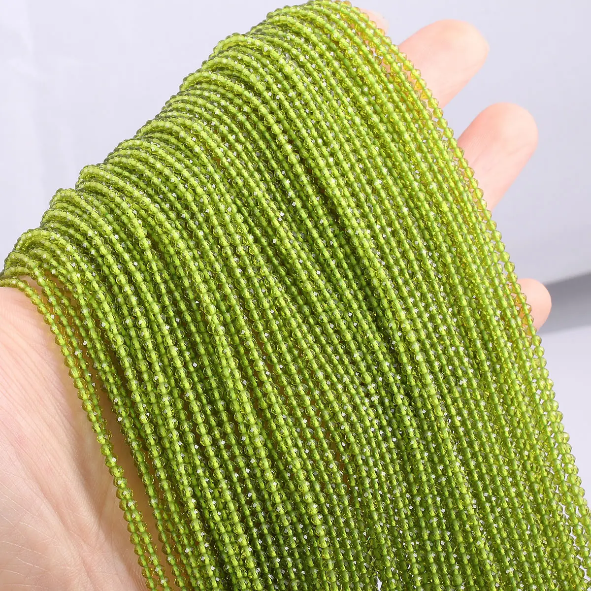 1PC Natural Spinel Beads 2-3mm Faceted Loose Beads Natural Stone Spacer Beads for DIY Bracelet Necklace Jewelry Making Accessory