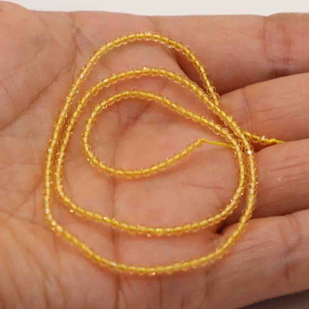 1PC Natural Spinel Beads 2-3mm Faceted Loose Beads Natural Stone Spacer Beads for DIY Bracelet Necklace Jewelry Making Accessory