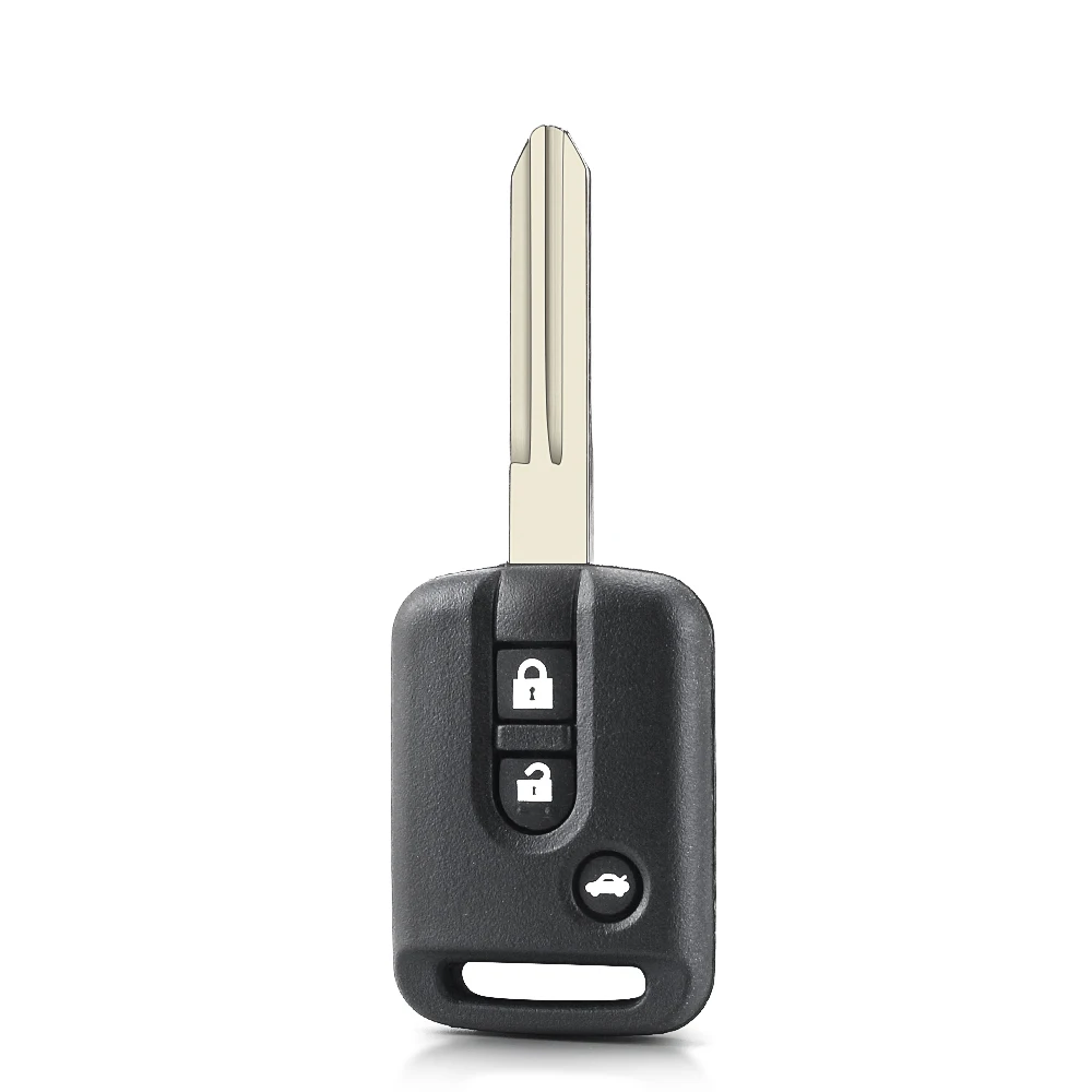 KEYYOU For Nissan New Remote Car Key Case For Nissan Qashqai Navara Micra NV200 Patrol Y61 Micra 350Z Pathfinder Fob