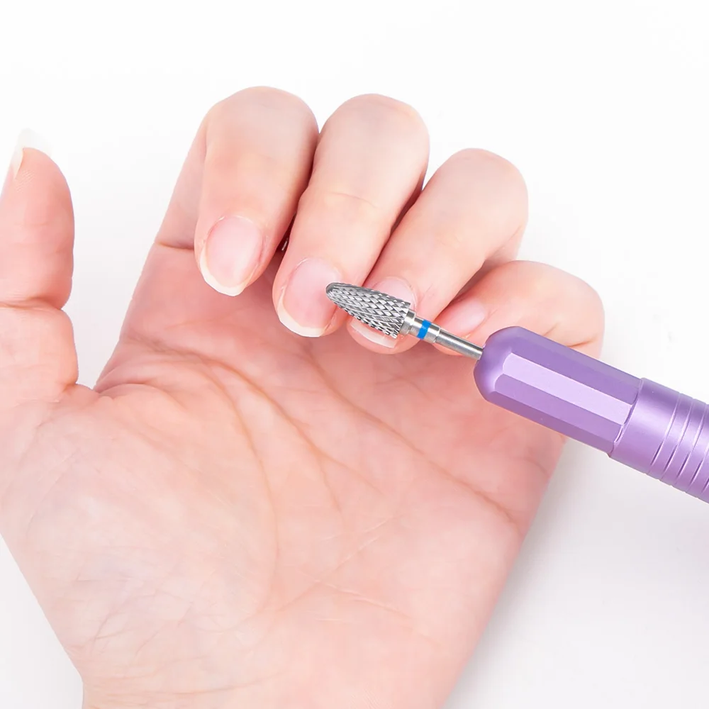 Nail Drill Burr Bits Ceramic Milling Cutter Manicure Nail Drill Bits Electric Nail Mills Cutter for Manicure Machine