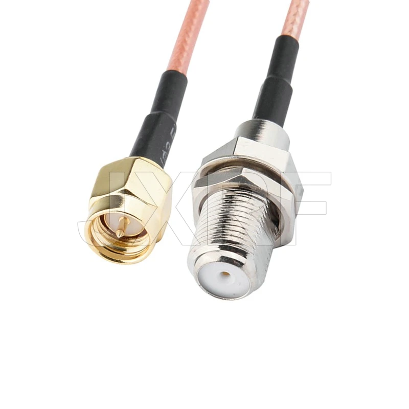 JXRF Connector SMA to FAKRA C SMA to CRC9 TS9 SMA FAKRA Extension Coax Jumper Pigtail Cable 15CM RG316 for 3G 4G Modem Router