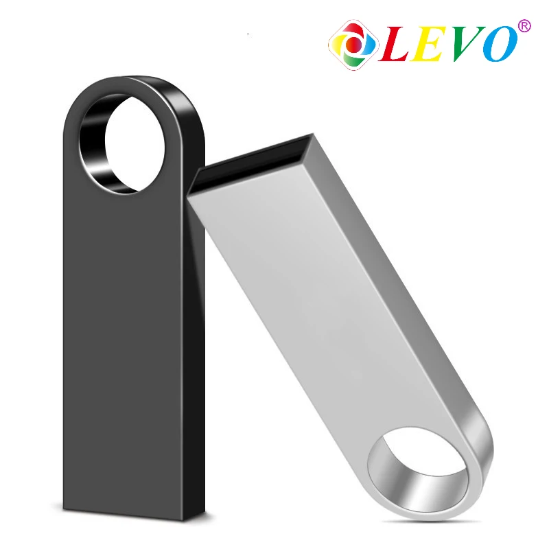 100% Original Metal USB Flash Disk USB2.0 8GB 16GB 32GB 64GB High Speed Metal Mini U Disk Pen Drive 128GB U Disk Memory Stick