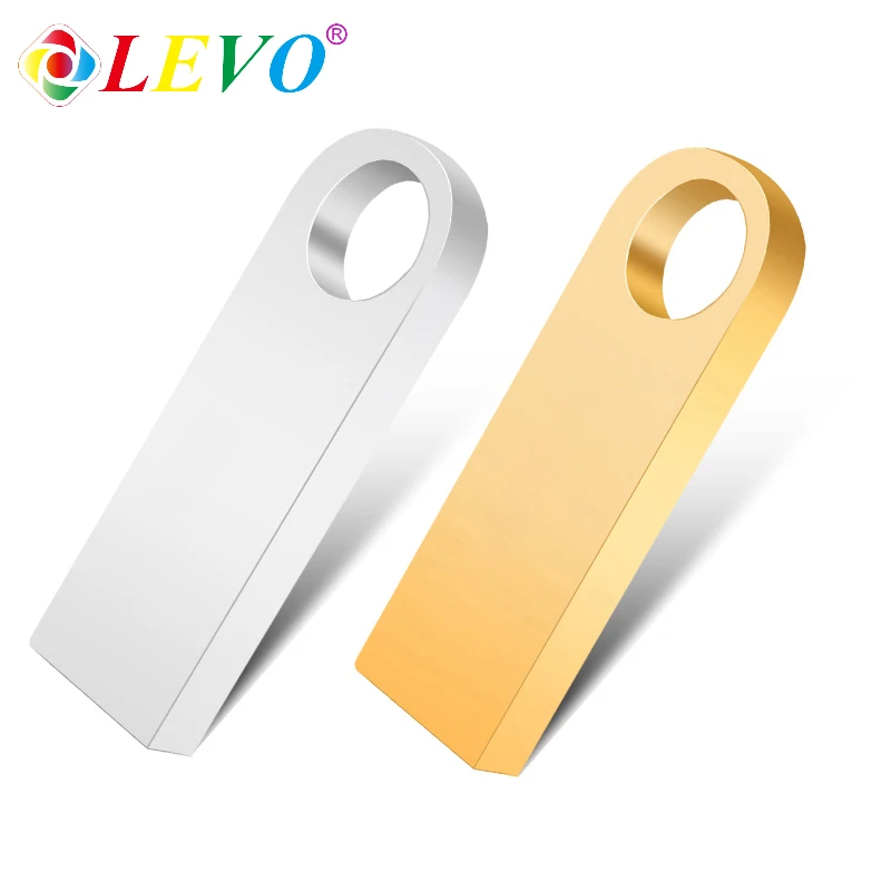 100% Original Metal USB Flash Disk USB2.0 8GB 16GB 32GB 64GB High Speed Metal Mini U Disk Pen Drive 128GB U Disk Memory Stick