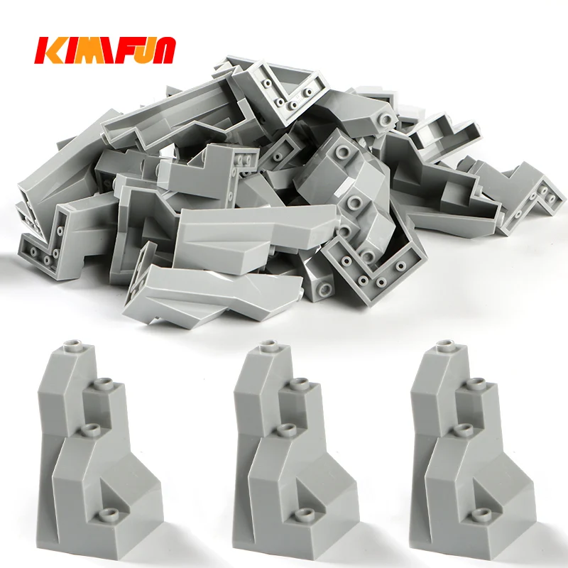100g/Pack Moc Rock Panel Rockery Mountain Scene DIY City Street View Bulk Building Blocks Bricks Set Toys