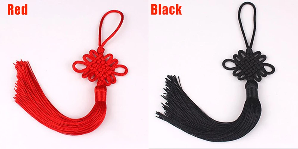 2/5/10/20PCS Handmade Chinese Knots Fortune Tassels Satin Silk Floss Tassel for New Year's Gifts Spring Festival DIY Craft Decor