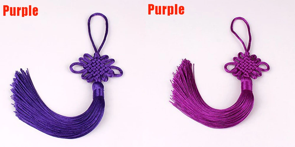 2/5/10/20PCS Handmade Chinese Knots Fortune Tassels Satin Silk Floss Tassel for New Year's Gifts Spring Festival DIY Craft Decor