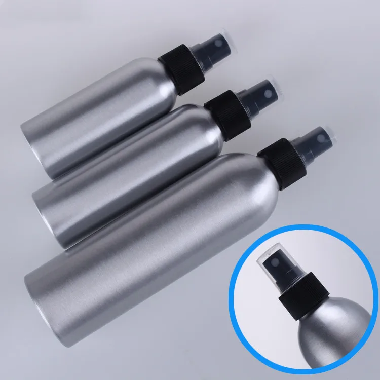 30/50/100ml Aluminum Empty Bottle Mice Spray Bottle Fine Mist Aluminum Refill Travel Bottle Essential Oil Spray Bottles