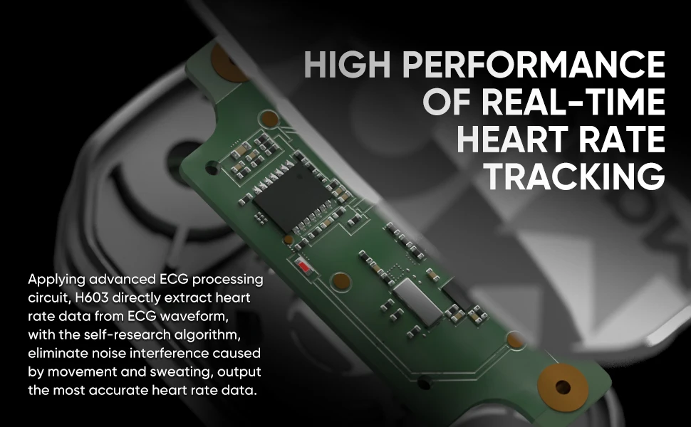 Magene H603 Heart Rate Monitor Split Chest Strap HRM Fitness Tracker Mover Bluetooth ANT Sensor Health App Compatible Zwift