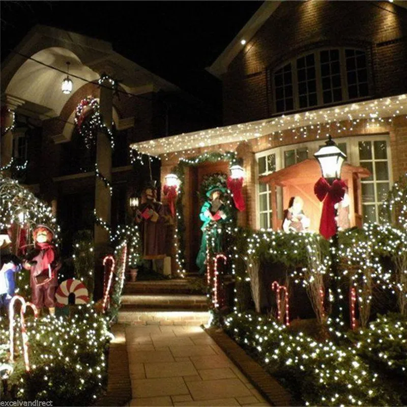 110V 220V 10M 100 Led String Garland Christmas Tree Chain Fairy Light Waterproof Home Garden Party Outdoor Holiday Decoration