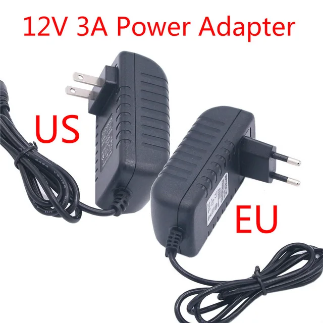 AC DC 110V - 220V Power Adapter Supply 5V 6V 8V 9V 12V 13V 15V 1A 2A 3A Universal Wall Socket With 8 Connect Maximum 5.5X2.5mm