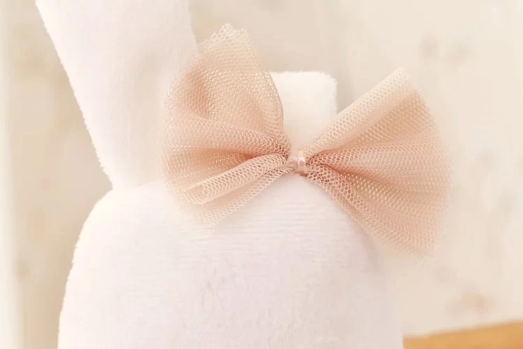 1pc 42cm Cute Rabbit Wear Cloth With Dress Plush Toy Stuffed Soft Animal Dolls Ballet Rabbit for Baby Kids Birthday Gift