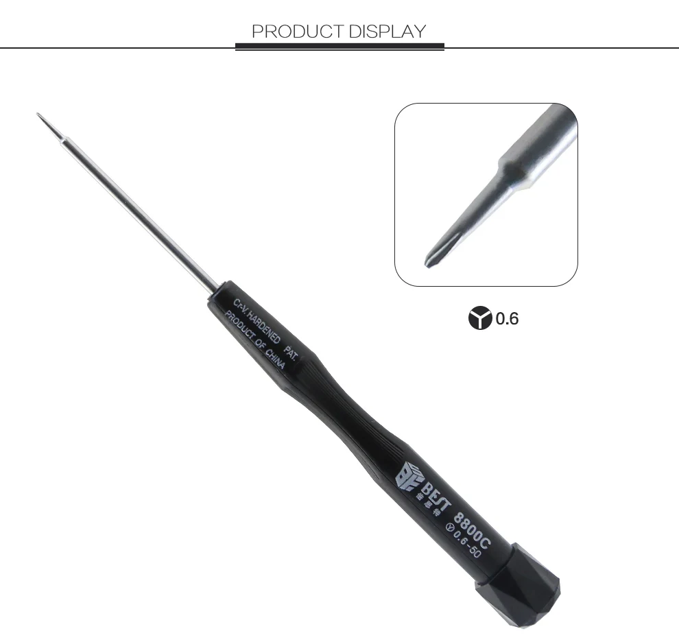 1Pc Precision Screwdriver P2 P5 1.5 Pentalobe Y 2.5 Tri Wing PH00 PH000 T3 T4 T5 T6 for Macbook Air / Pro CellPhone Repair Tools