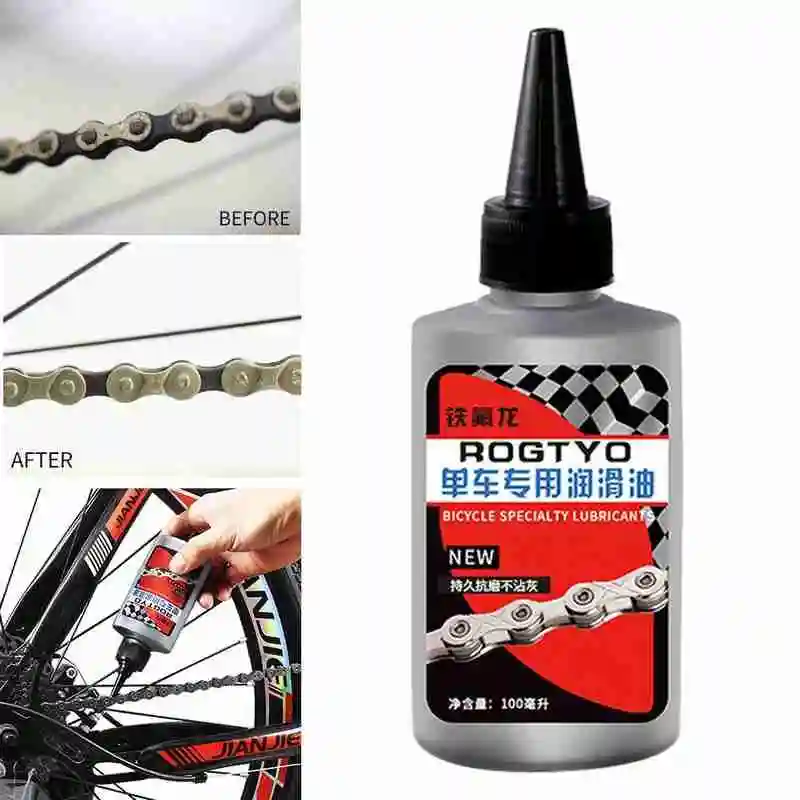100ml Chain Lubricant Bicycle Special Lubricant Mtb Road Bike Dry Lube Chain Oil For Fork Flywheel Cycling Accessories