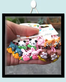 1 PCS New Girls Colorful Wigs Ponytail Kids Hair Accessories Hair Ornament Headbands Rubber Bands Beauty Hair Bands