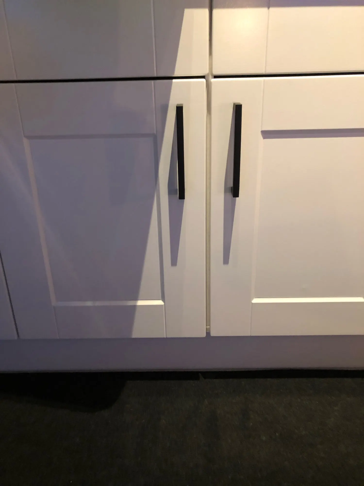 Square Furniture Hardware Black Cabinet Handle Stainless Steel Kitchen Door Knobs Cupboard Wardrobe Drawer Pulls
