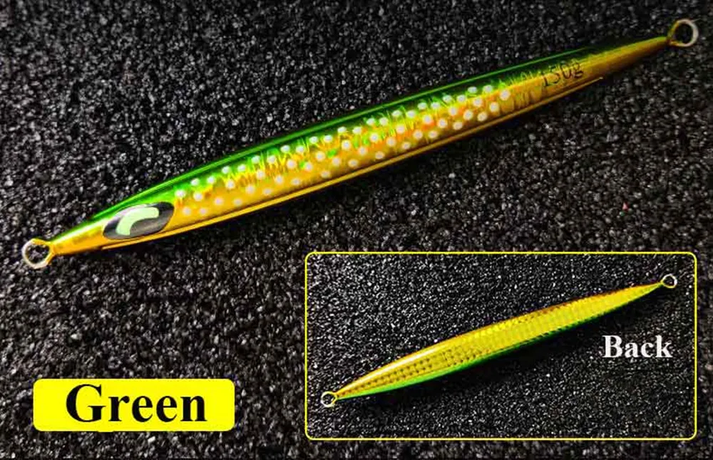 JIGGING PRO 100g 150g 200g 250g 300g Saltwater Metal Jigs Deep Sea Fishing Lure Vertical Speed Jigs