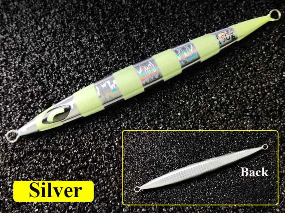 JIGGING PRO 100g 150g 200g 250g 300g Saltwater Metal Jigs Deep Sea Fishing Lure Vertical Speed Jigs