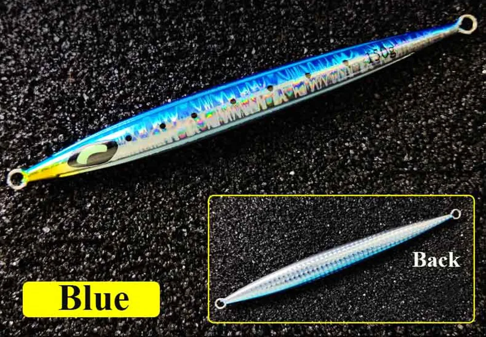 JIGGING PRO 100g 150g 200g 250g 300g Saltwater Metal Jigs Deep Sea Fishing Lure Vertical Speed Jigs