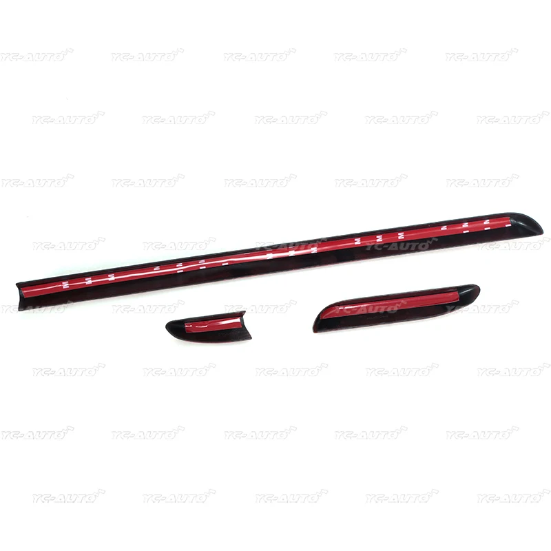 Car LHD Center Console Door Panel Carbon Fiber Trim ABS For Audi A3 S3 RS3 2014-2018 Interior Moldings Cover Trims
