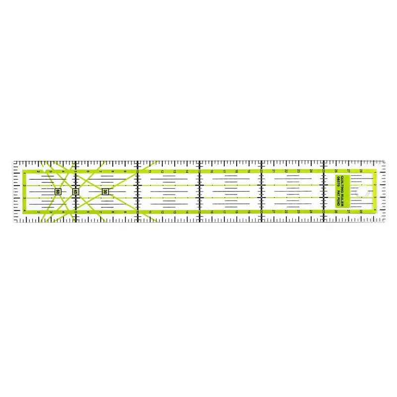 1/2pcs 15cm Quilting Patchwork Ruler Fabric Cloth Cutting Ruler Acrylic Sewing Rulers DIY Knitting Crafts Tailor Sewing Tools