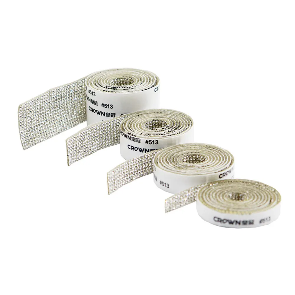 Self Adhesive Crystal Rhinestone Sticker Diamond Ribbon DIY Sticker Rhinestones Arts Crafts Car Phone Decoration Dropshipping