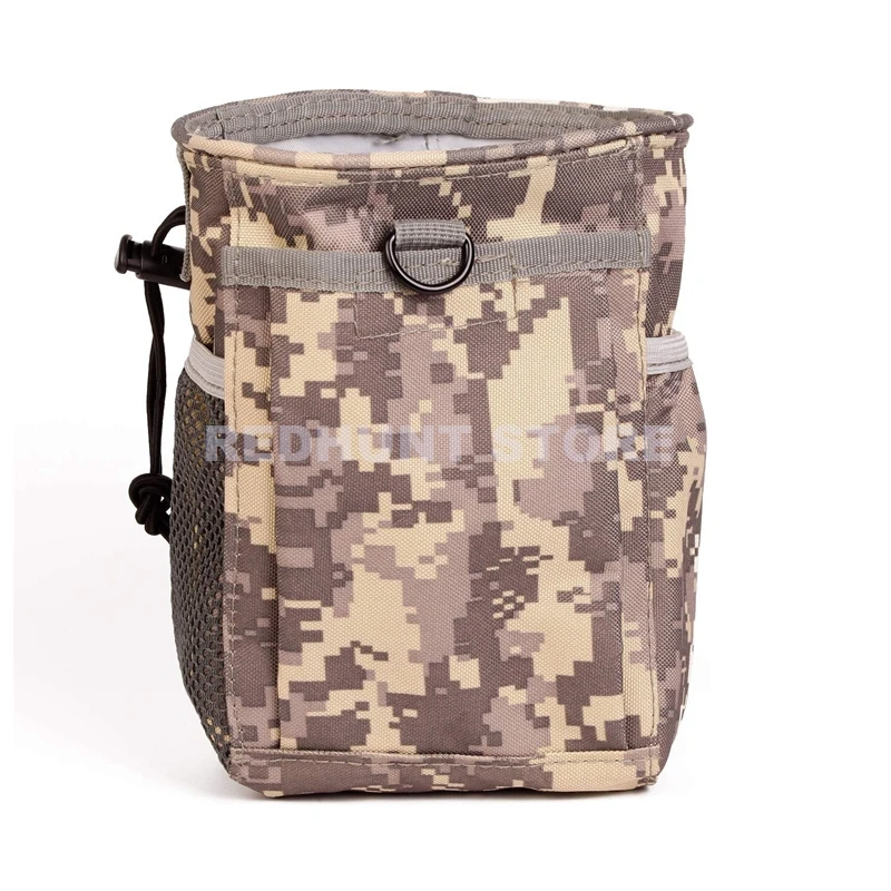 Tactical Molle Drawstring Magazine Dump Pouch Adjustable Utility Belt Fanny Hip Holster Bag Outdoor Ammo Pouch