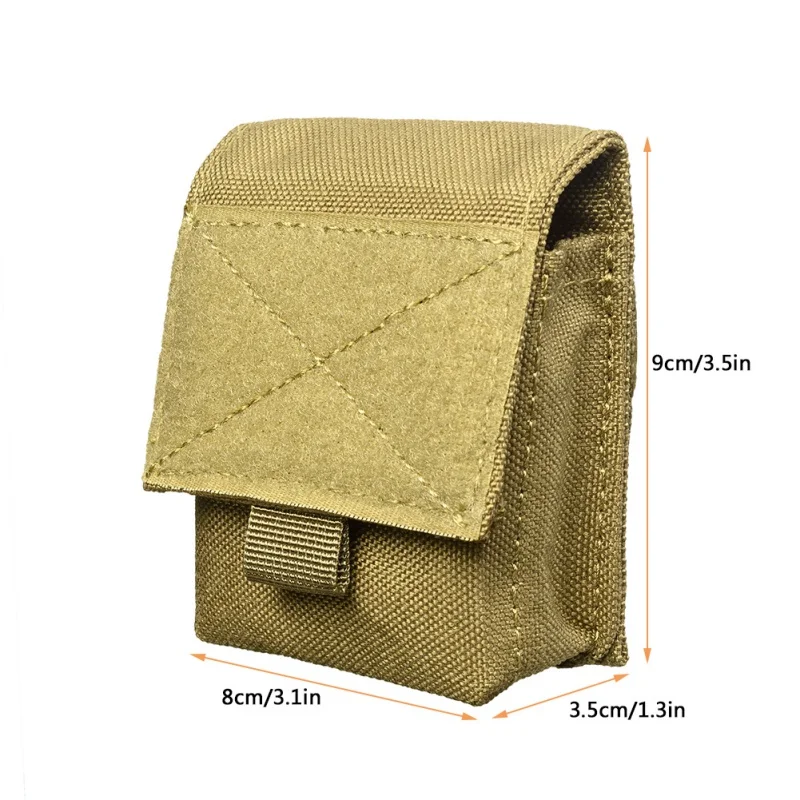 Tactical Molle Drawstring Magazine Dump Pouch Adjustable Utility Belt Fanny Hip Holster Bag Outdoor Ammo Pouch