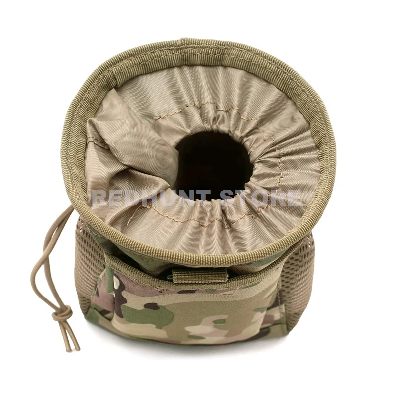 Tactical Molle Drawstring Magazine Dump Pouch Adjustable Utility Belt Fanny Hip Holster Bag Outdoor Ammo Pouch