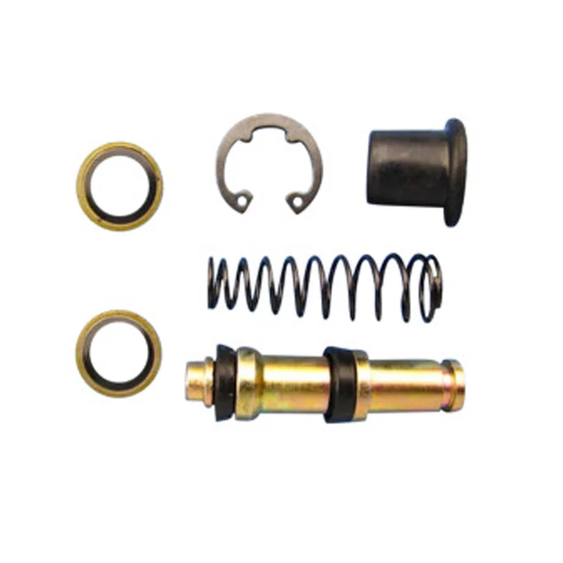 Motorcycle Scooter Brake Pump Front and Rear Master Cylinder Piston Oil Seal Leather Bowl Repair Kit 14mm 12.7mm 11mm
