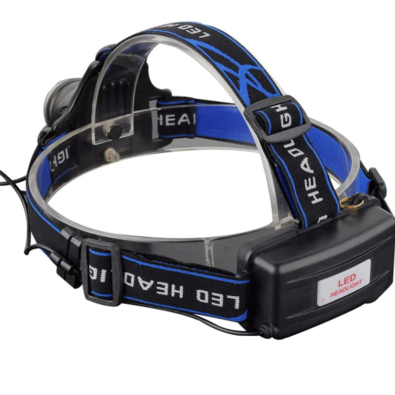 Powerful LED Headlamp 18650 DC Rechargeable Headlight Zoomable Head Lamp Waterproof Head Light High Lumens Head Flashlight