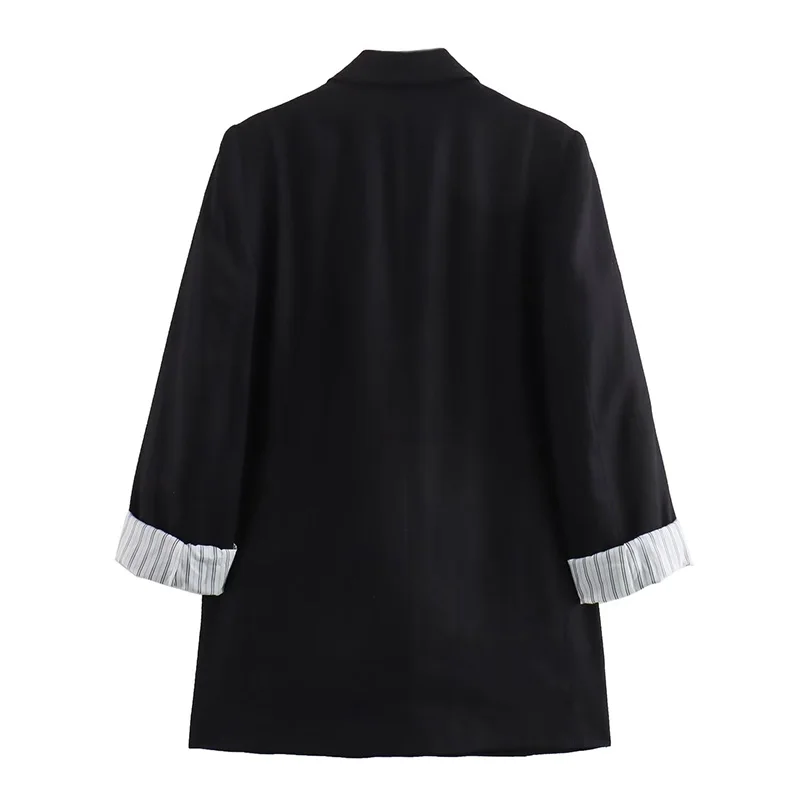 Willshela Women Fashion With Pockets Solid Blazer Vintage Notched Neck Long Sleeves Female Chic Lady Outfits