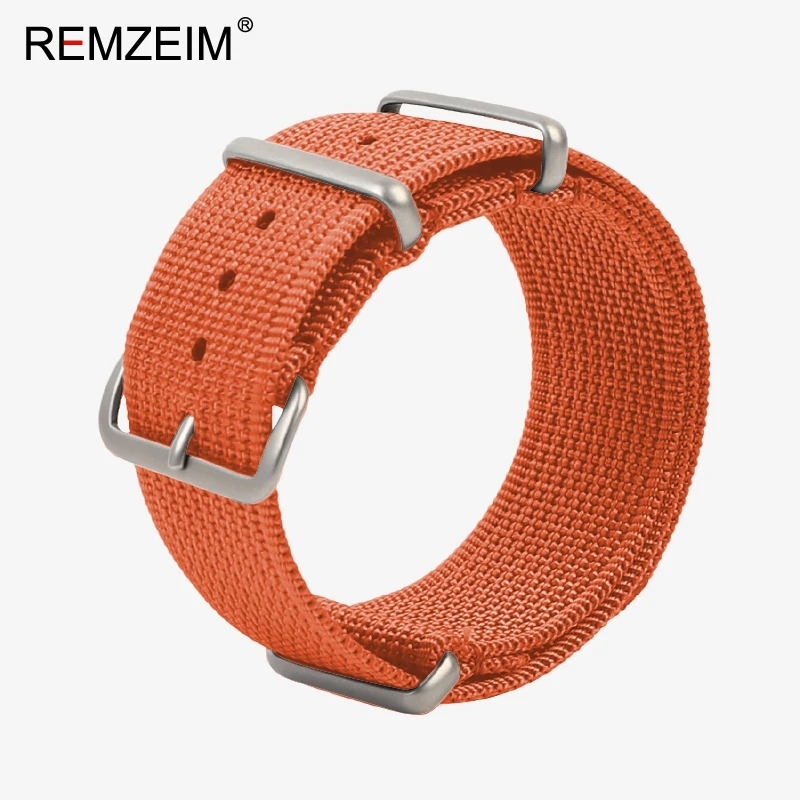 High Quality Nylon Watch Strap Brown Green Black Band Military Casual Watchband Army Sport Bracelet Replacement Belt