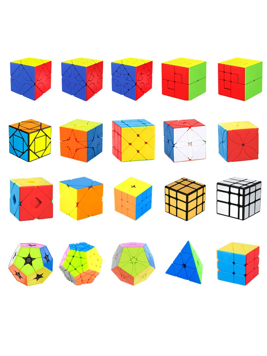 MOYU Meilong Series Magic Cube 2x2 3x3 4x4 5x5 Professional Alien Cubo Magico Puzzle Toy For Children Kids Gift Toy Cubes