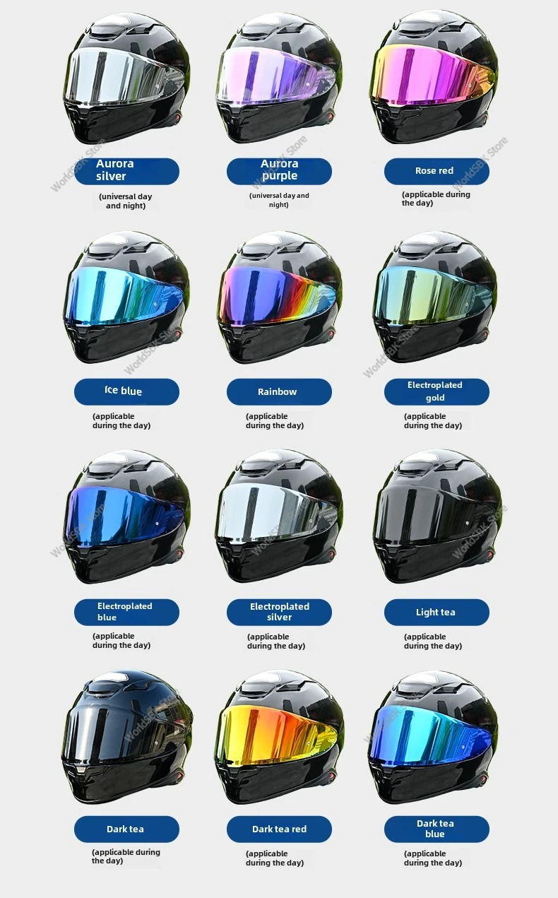 CWR-F2 Z8 X15 X-Fifteen Visor for SHOEI RF-1400 Z8 Z-8 CWR-F2 Motorcycle Helmet Glasses Motorbike Helmet Night Visor